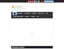 Tablet Screenshot of mcseain.com